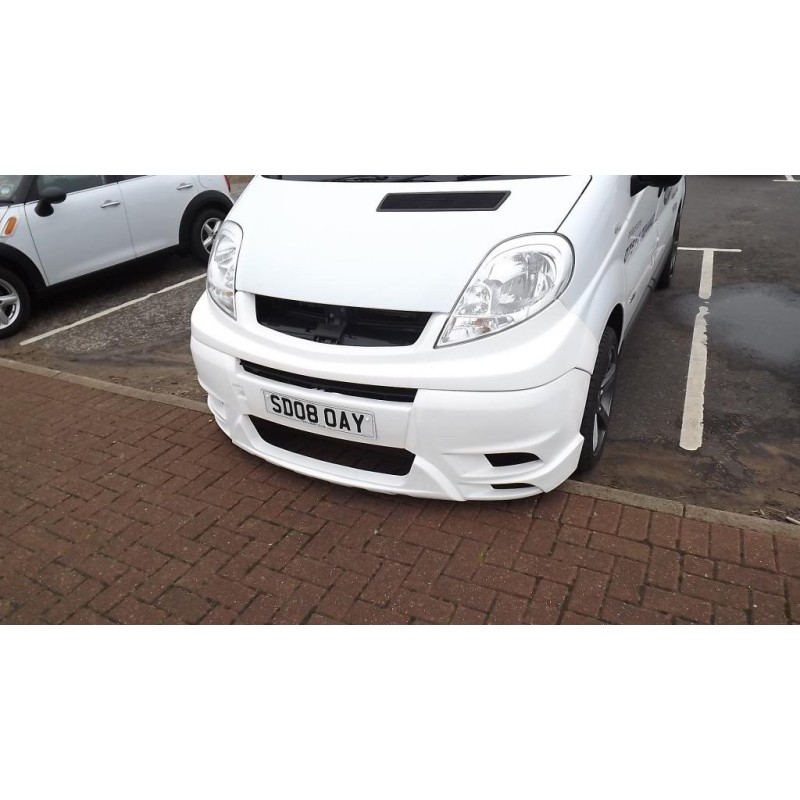 RENAULT TRAFIC KÜHLERGRILL + SCHWARZES GITTER