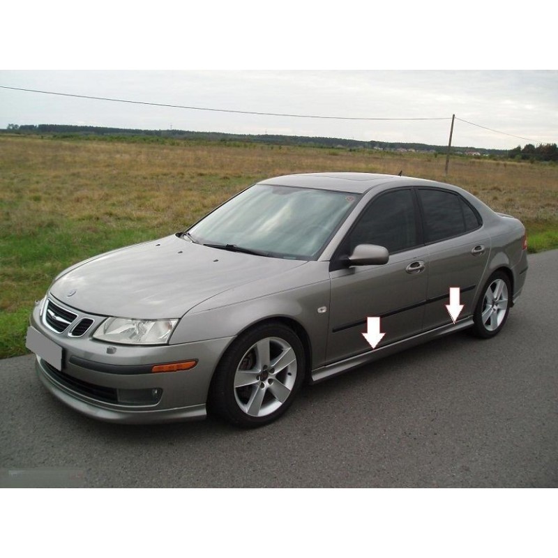 SAAB 9-3 93 (2002-2008) AERO NAKŁADKI PROGOWE PROGI