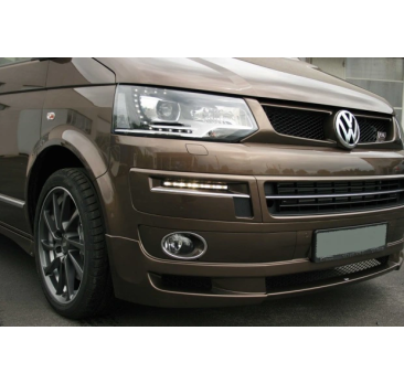 VW T5 TRANSPORTER RESTYLAGE RAJOUT DE PARE CHOC AVANT / JUPE AVANT