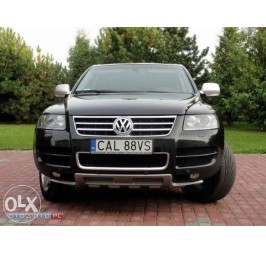 VW TOUAREG I 2002-2006 KING KONG RAJOUT DE PARE CHOC AVANT / JUPE AVANT
