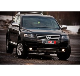 VW TOUAREG I 2002-2006 KING KONG FRONT + REAR BUMPER SPOILER