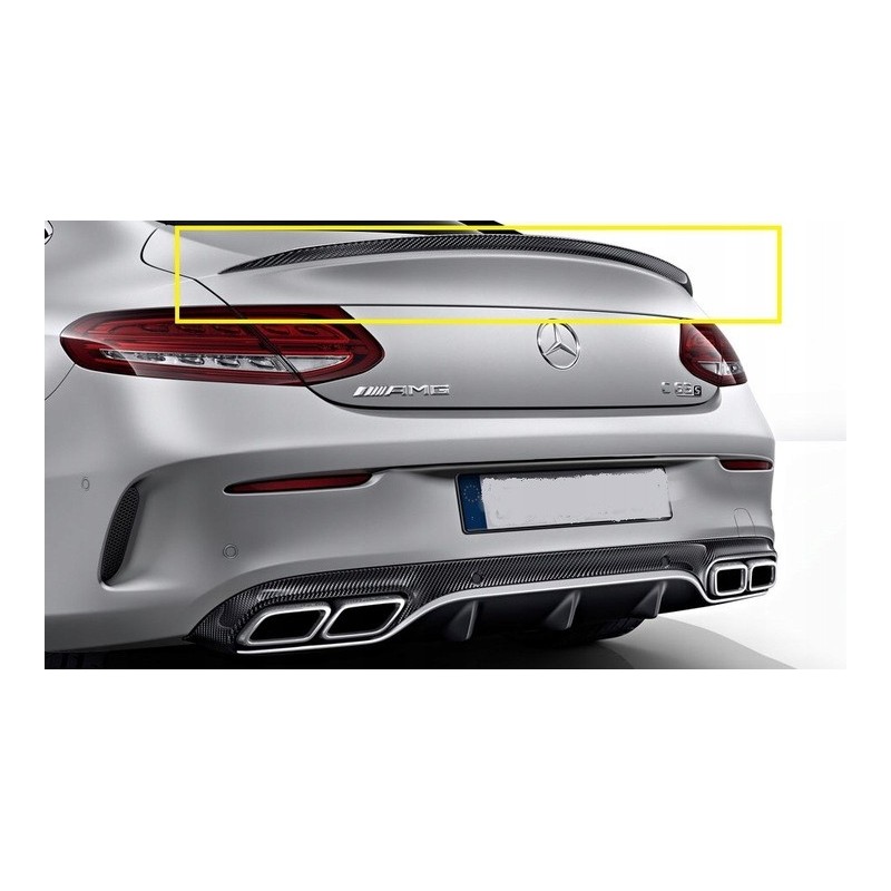 MERCEDES C KLASSE W205 COUPE HECKSPOILER AMG
