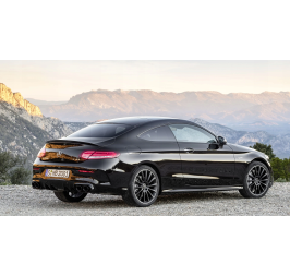 MERCEDES C KLASA W205 COUPE SPOILER NA KLAPE AMG