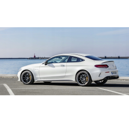 MERCEDES C KLASA W205 COUPE SPOILER NA KLAPE AMG