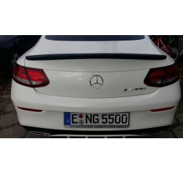 MERCEDES C KLASA W205 COUPE SPOILER NA KLAPE