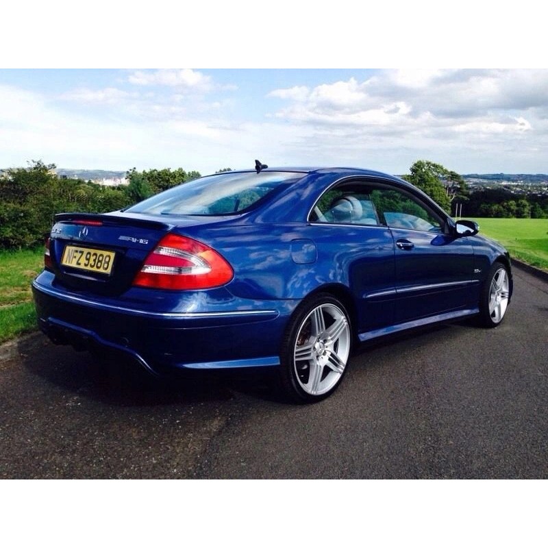 MERCEDES CLK W209 SPOILER NA KLAPE LOTKA AMG