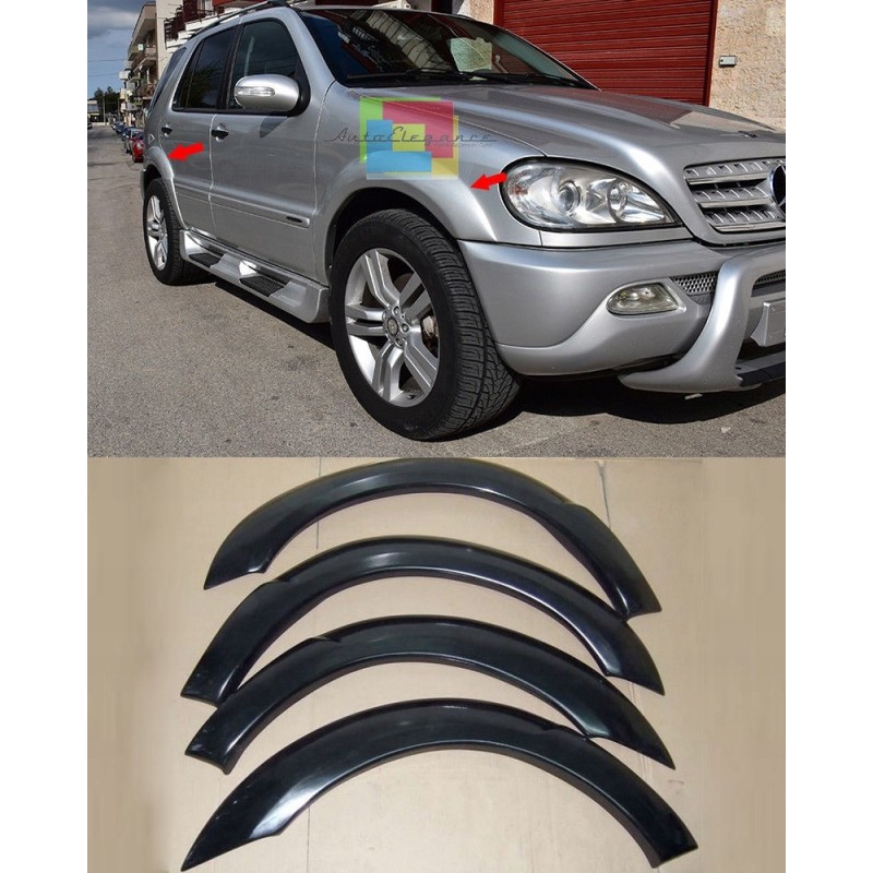 MERCEDES ML W163 (1998-2005) FENDER FLARES BRABUS
