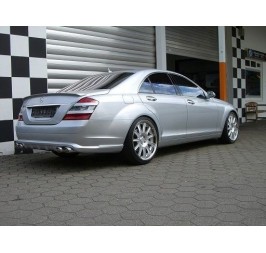 MERCEDES S CLASS W221 BOOT SPOILER