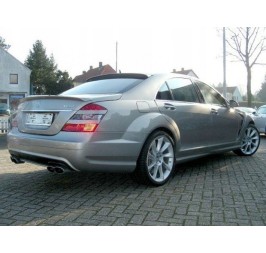 MERCEDES S CLASS W221 BOOT SPOILER