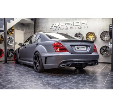 MERCEDES S KLASSE W221 HECKSPOILER BLACK SERIES