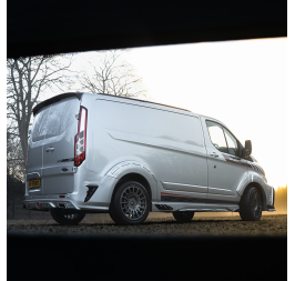 FORD TRANSIT CUSTOM 2018-2023 - ROOF SPOILER + LED BRAKE LIGHT