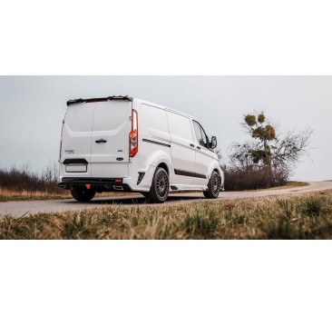 FORD TRANSIT CUSTOM 2018-2023 - SPOILER NA KLAPE + ŚWIATŁO STOP LED