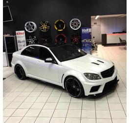 MERCEDES BENZ C CLASS W204 PRZED LIFT NAKŁADKA NA MASKE