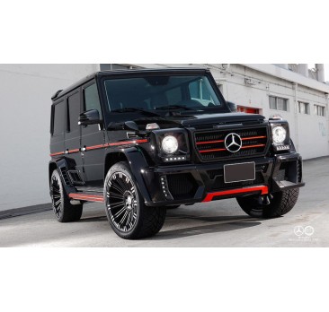 MERCEDES BENZ G CLASS W463 - WALD FRONT HOOD