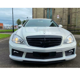 MERCEDES BENZ S CLASS W221 - BLACK SERIES MASKA PRZÓD