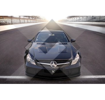 MERCEDES BENZ SL R230 2001-2012 -  BLACK SERIES MASKA PRZÓD