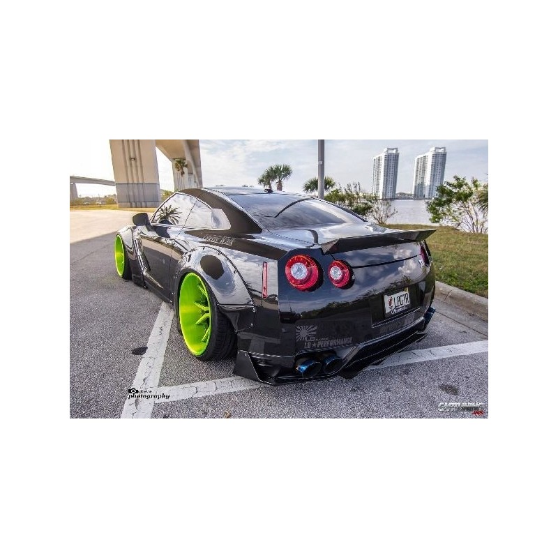 NISSAN GTR R35 - LIBERTY WALK SPOILER NA KLAPE