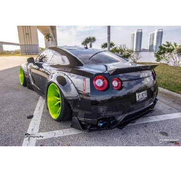 NISSAN GTR R35 - LIBERTY WALK SPOILER NA KLAPE