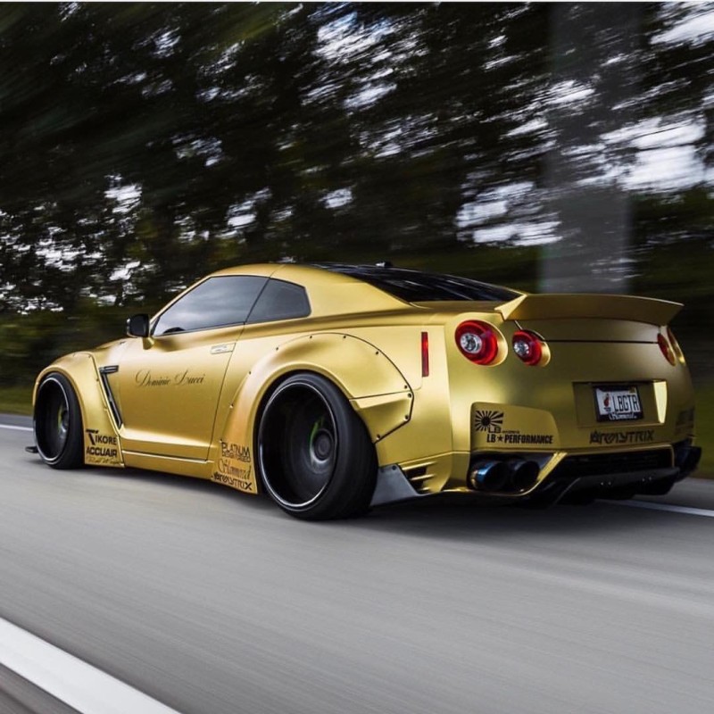 NISSAN GTR R35 LB HECKSPOILER