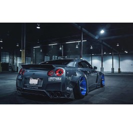 NISSAN GTR R35 - LIBERTY WALK TYLNY DYFUZOR ZDERZAKA DOKŁADKA