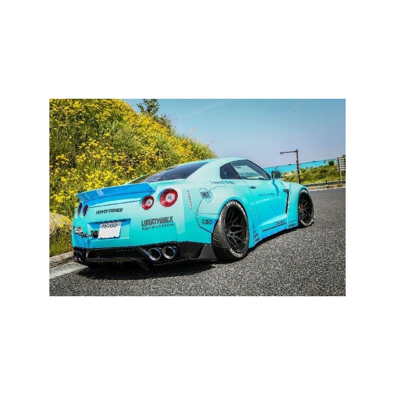 NISSAN GTR R35 - LIBERTY WALK TYLNY DYFUZOR ZDERZAKA DOKŁADKA
