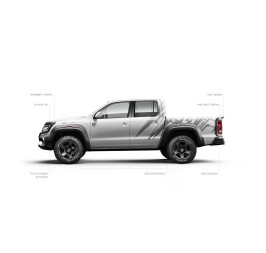 VW AMAROK – KIT CARROSSERIE WIDE AVEC ÉLARGISSEMENTS D’AILERONS