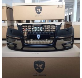 AUDI Q7 I PRZEDNI ZDERZAK + CZARNA SIATKA