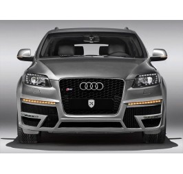 AUDI Q7 I PRZEDNI ZDERZAK + CZARNA SIATKA