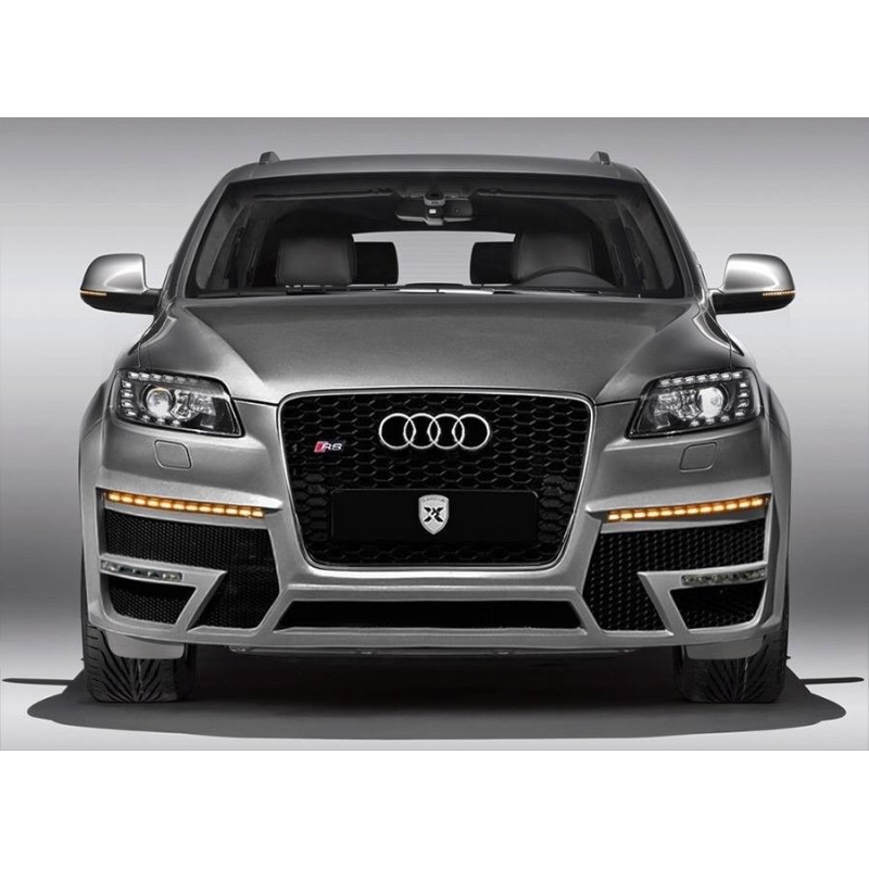AUDI Q7 I PRZEDNI ZDERZAK + CZARNA SIATKA