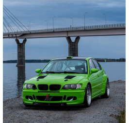 Widebody Kit Bmw 3 E46 Limousine nach dem Facelift