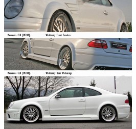 MERCEDES BENZ CLK W208 - WIDE BODY KIT