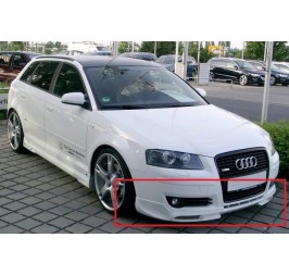 AUDI A3 8P RAJOUT DE PARE CHOC AVANT / JUPE AVANT