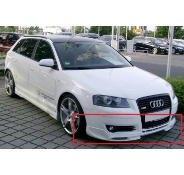 AUDI A3 8P PRZEDNIA DOKŁADKA ZDERZAKA