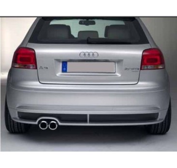 AUDI A3 8P 3 DOOR REAR BUMPER SPOILER