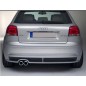 AUDI A3 8P 3D TYLNA DOKŁADKA ZDERZAKA