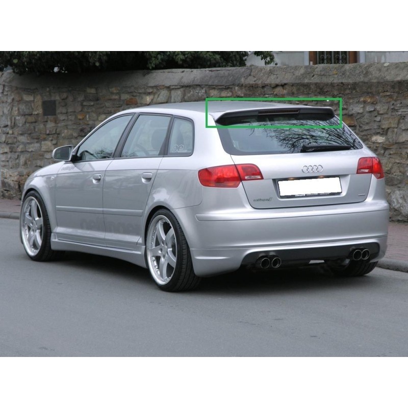 AUDI A3 8P 5D SPOILER NA KLAPE