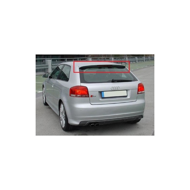 AUDI A3 8P 3D SPOILER NA KLAPE