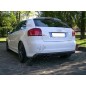 AUDI A3 8P 3-Türer S3 Heckschürze Heckansatz Heckspoileransatz