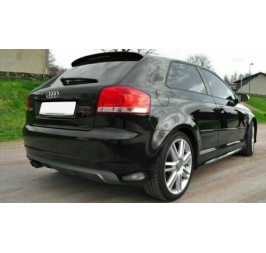 AUDI A3 8P S3 3D TYLNA DOKŁADKA ZDERZAKA