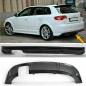 AUDI A3 8P S3 SPORTBACK TYLNA DOKŁADKA ZDERZAKA