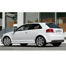 AUDI A3 8P 3D SPOILER NA KLAPE LOTKA WZÓR S3