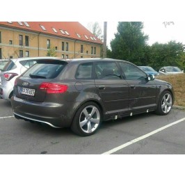 AUDI A3 8P 5D S3 LIFT TYLNA DOKŁADKA ZDERZAKA DYFUZOR
