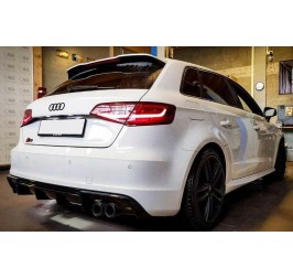 AUDI A3 8V REAR DIFFUSOR RS RS3 2012 - 2016