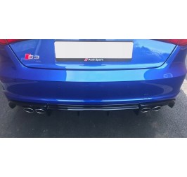 AUDI A3 8V 2012 - 2016 REAR DIFFUSER RS RS3