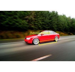 AUDI A4 B6 B7 LISTWY POD PROGI 2 SZTUKI