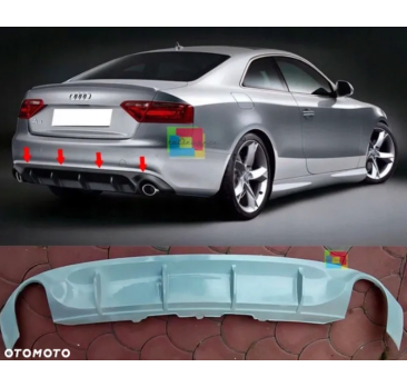 AUDI A5 8T COUPE REAR DIFFUSER