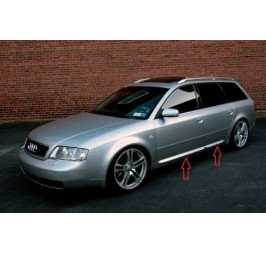AUDI A6 C5 97-02 S6 RS6 LEISTEN DIE DICKSTEN TURLEISTEN