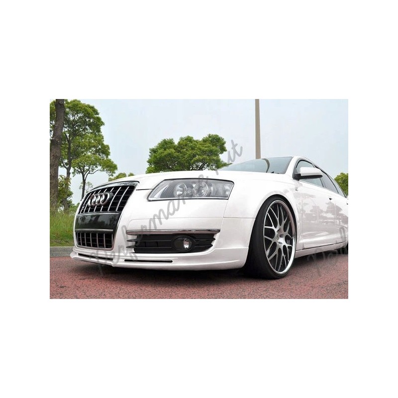 AUDI A6 C6 4F RAJOUT DE PARE CHOC AVANT / JUPE AVANT