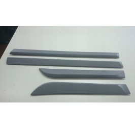 AUDI A6 C6 4F S6 RS6 LOWER DOOR TRIM MOULDINGS SIDE BLADES DOOR BAR