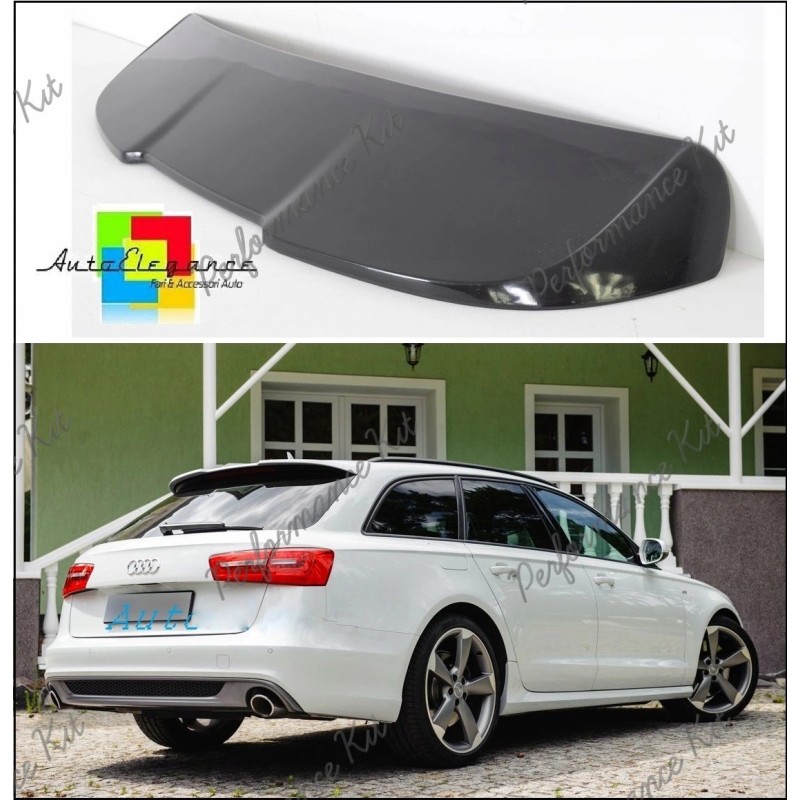 AUDI A6 C7 S6 4G0 AVANT SPOILER NA KLAPE LOTKA